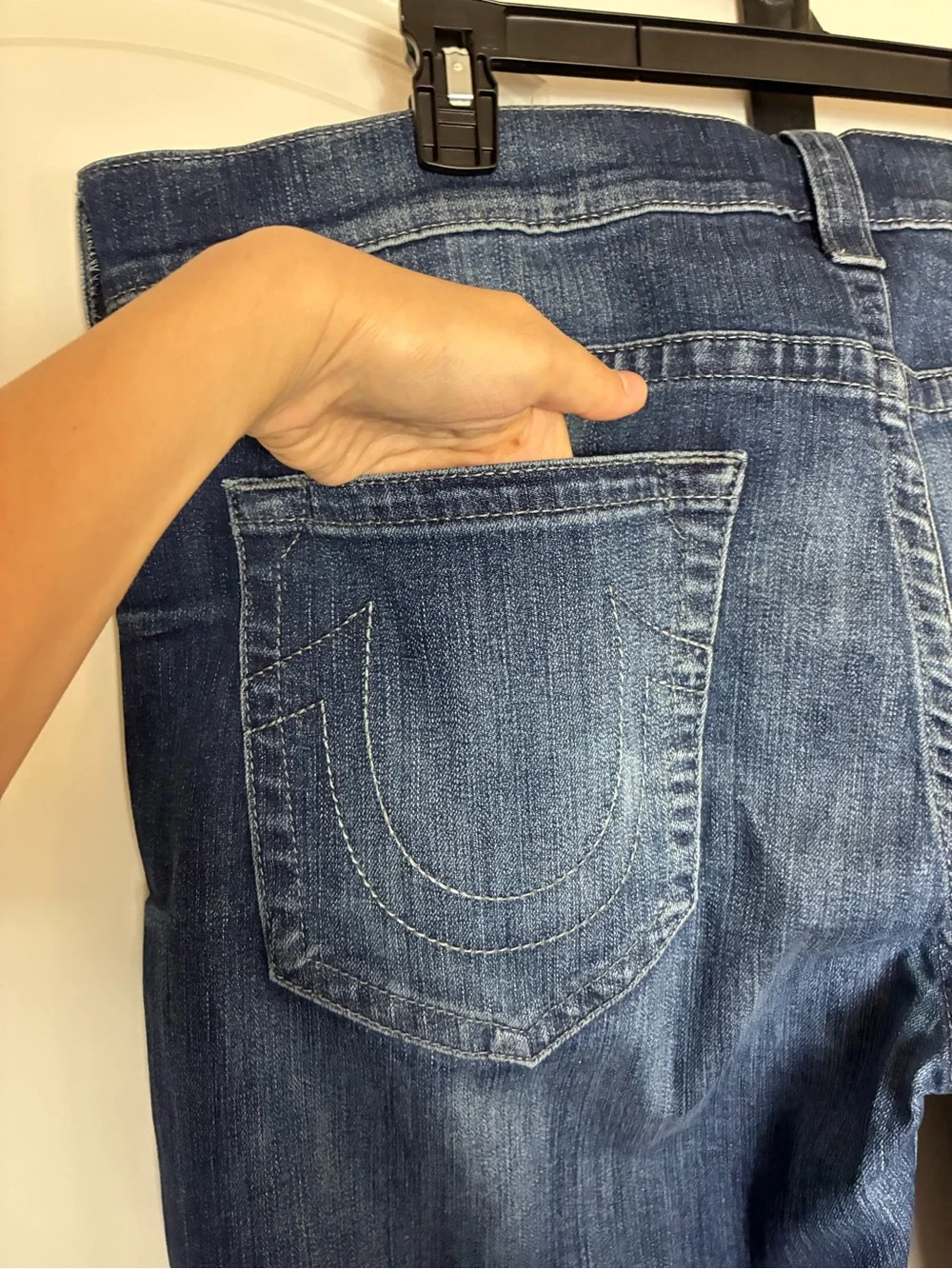 True Religion Men's Indigo Straight Jeans size 40